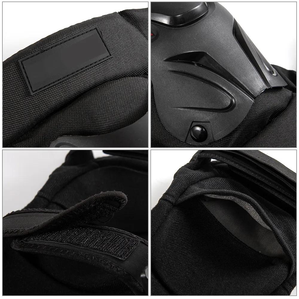 1Pair Knee Brace Elbow Protection Pads Shock Absorption Keep Warm Motorcycle Knee Elbow Pads Safety Protector for Outdoor Sports