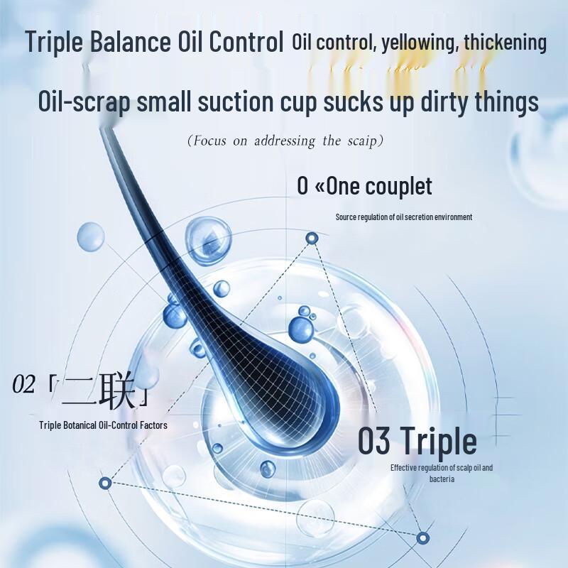 Moihanr Aminosäure Ölkontrolle Schuppen Volumen Shampoo