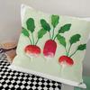 Fresh Fruit and Vegetable Digital Printing Pillowcase Sofa Living Room Cushion Cover Bedroom Bedside Natural Wind Pillow Cover
