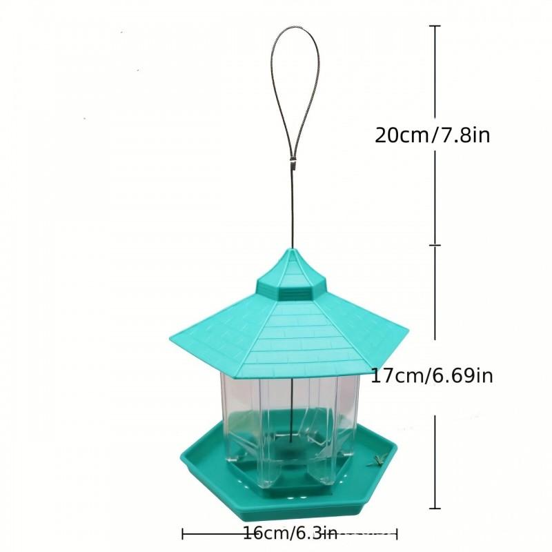 Hanging Bird Feeder Outdoor Garden Automatic Hummingbird Small Plastic Multiple Sizes Colors