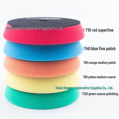 Car Detailing Pad: Waxing, Polishing, Scratch Repair with Orbital/Eccentric Polisher – Mirror Finish Sponge Pad