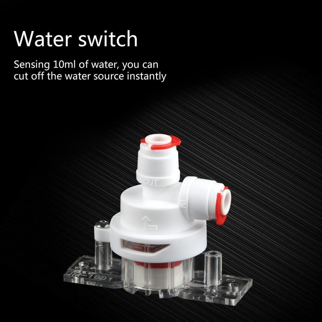 Leak Stop Valves Water Protective for Reverse Osmosis Under Sink Water Filter System Auto Shut Offs Device Prevent Leaks