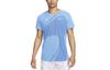 T Shirts Men's Blue Crew Neck Moderate Straight Fit DV2877-412