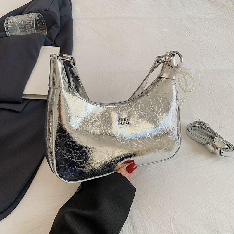 Premium Texture Underarm Bag Women's 2025 New Trendy Summer Foreign Style Shoulder Women's Bag Versatile Oblique Span Women's Bag