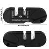 4-in-1 Mini Portable Tungsten Ceramic Carbide Knife Whetstone Sharpener Multifunctional Camp Outdoor Tools 1PC