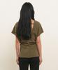 GENERALIDEA Back Point Draped T-Shirt [Khaki] / Gf2Lts524