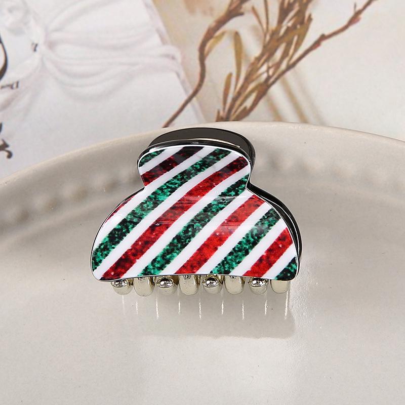 Korean Christmas Acrylic Hair Clip for Women and Babies