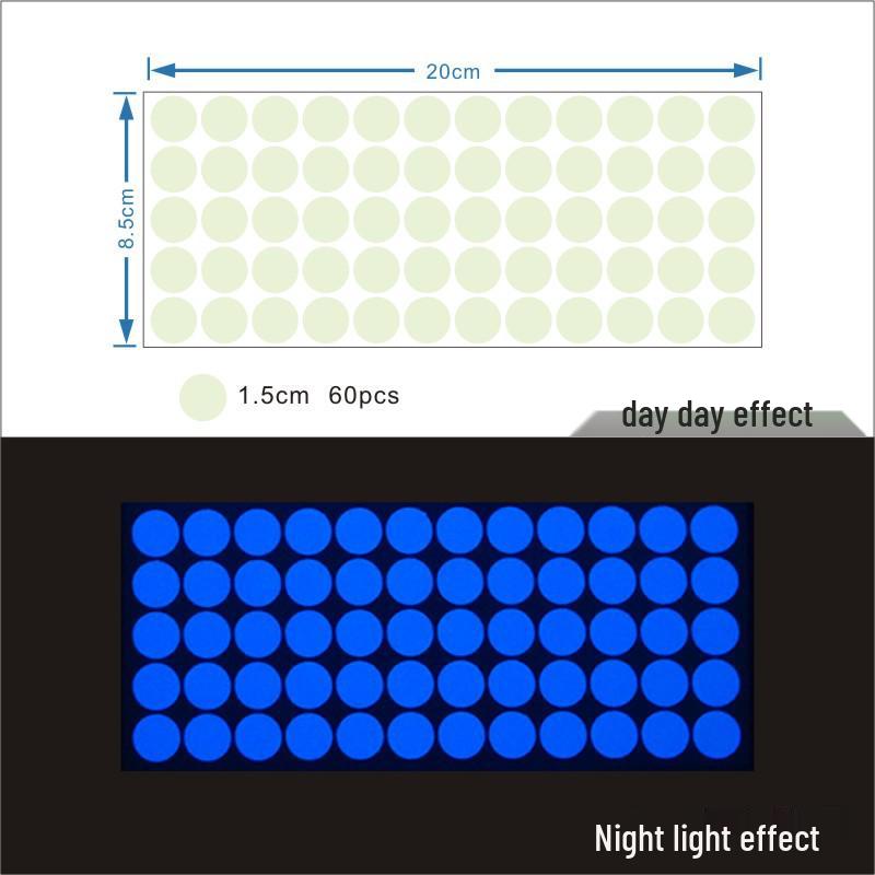 Colorful Luminous Star Wall Stickers for Kids' Rooms