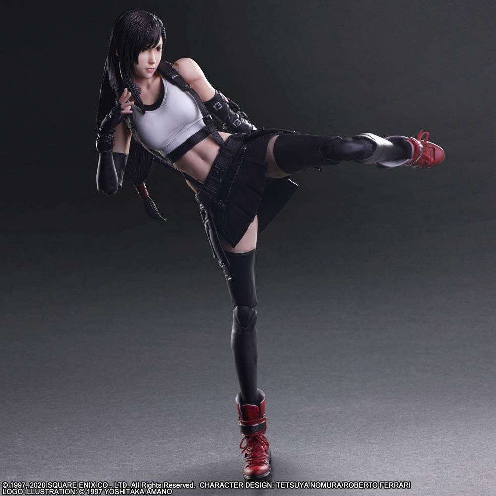 Final Fantasy VII Remake PLAY ARTS Kai Tifa Lockhart PVC Painted Action Figure