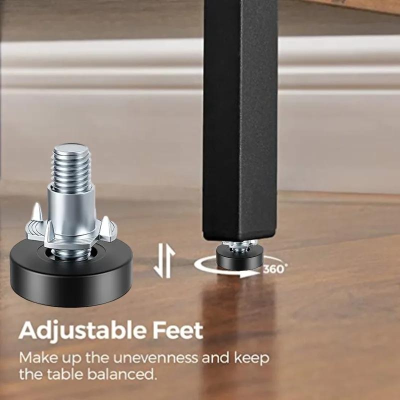 Thread Adjustable Furniture Levelers Screw Heavy Duty Non-Slip Table Chair Leveling Leg Cabinet Sofa Leveling Foot Screws Pads