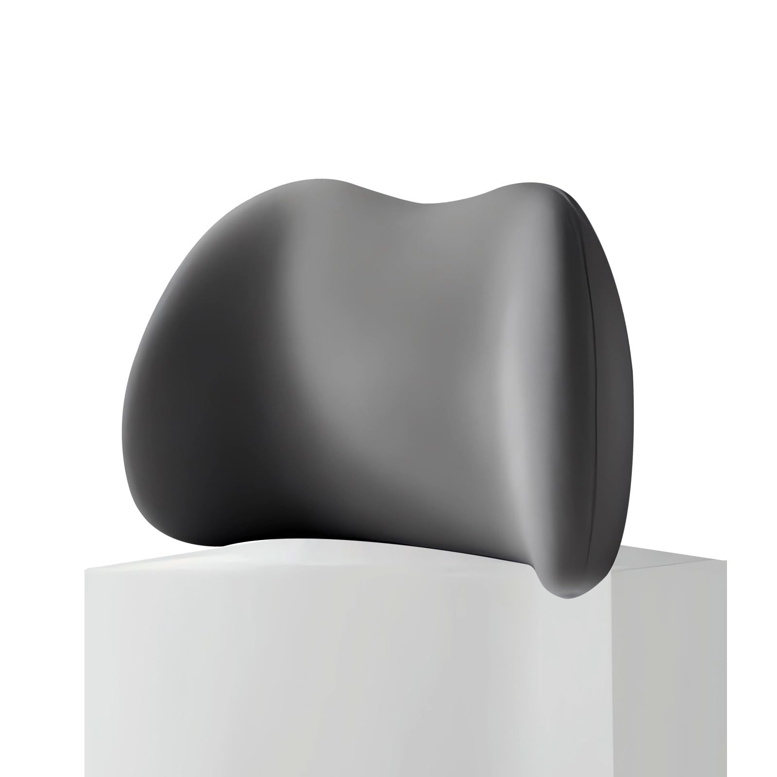 

Neck Pad for Car Neck Memory Foam Neck Cervical Headrest for Long Car Easy Washable [Soft/Memory Cotton] Cushion, Pillow, Support, Driving, Interior, серый