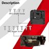 RLB-HILON Glove Box Latch Catch Handle Compatible With Chevrolet Silverado Suburban Chevy Tahoe GMC Sierra Yukon Cadillac Escalade ESV EXT,