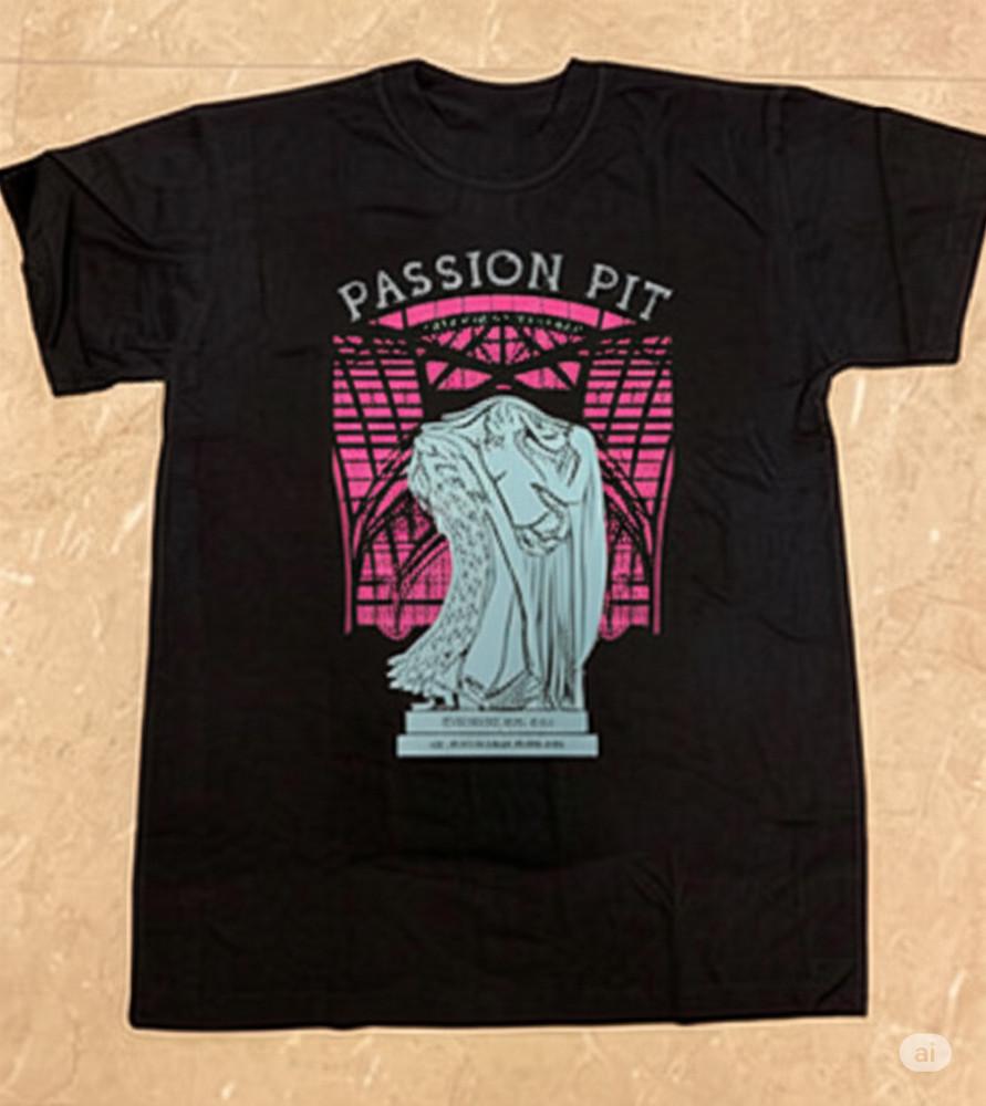 

Vintage Passion Pit Band Tour Short Size S to 5XL SE156 FREE SHIPPING Unisex T-Shirt S