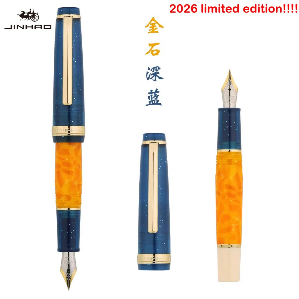 2026 Limited Edition Colors! JINHAO 82 MINI Fountain Pen Acrylic EF/F/M Mix Color Customized Stationery Office School Supplies
