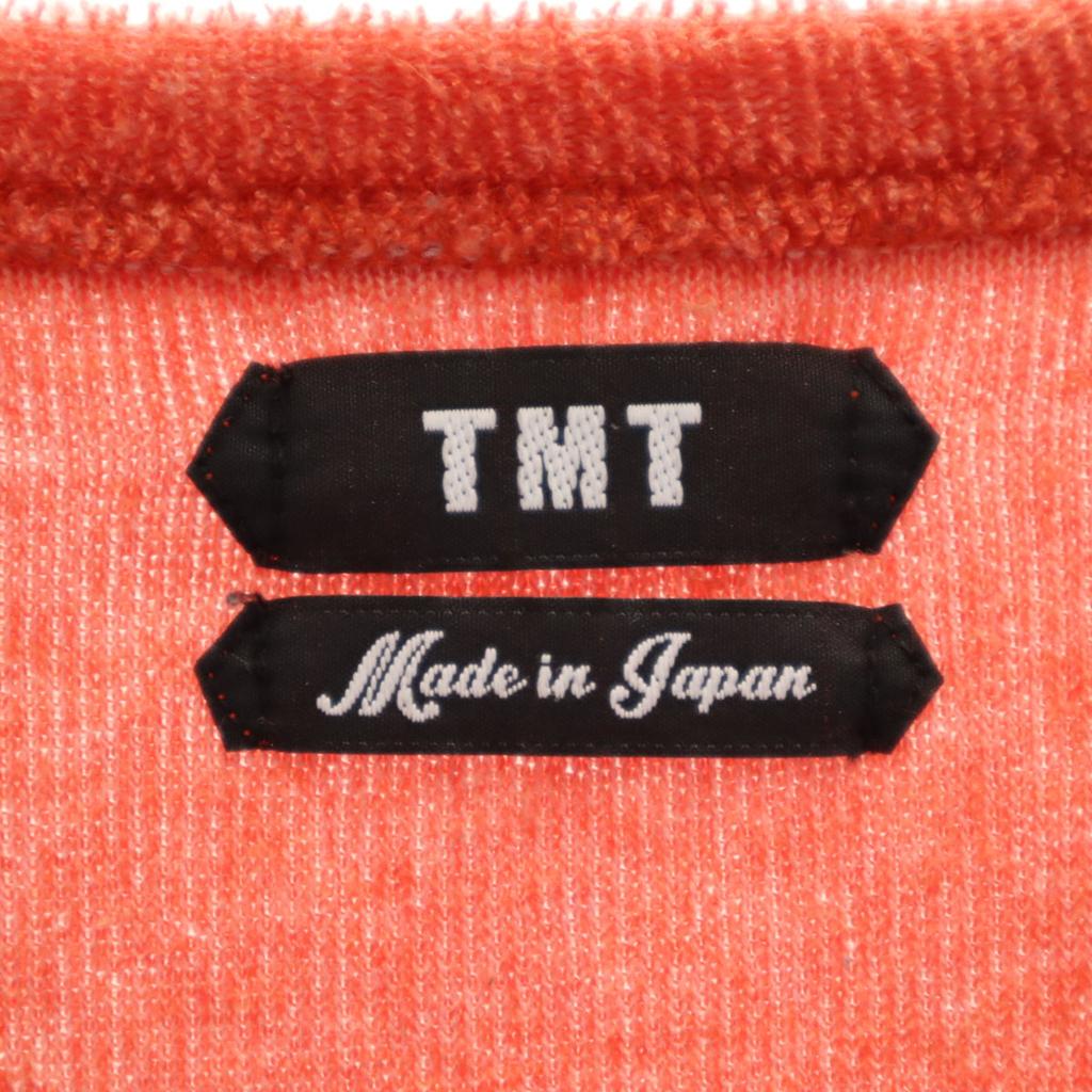 TMT Made In Japan Short Sleeve T-shirt XXL Pile Fabric, Plain, Large Size Men's Used