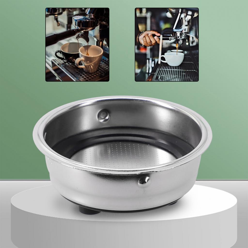 New Coffee Filter Basket Stainless Steel Ultra-fine Filtering