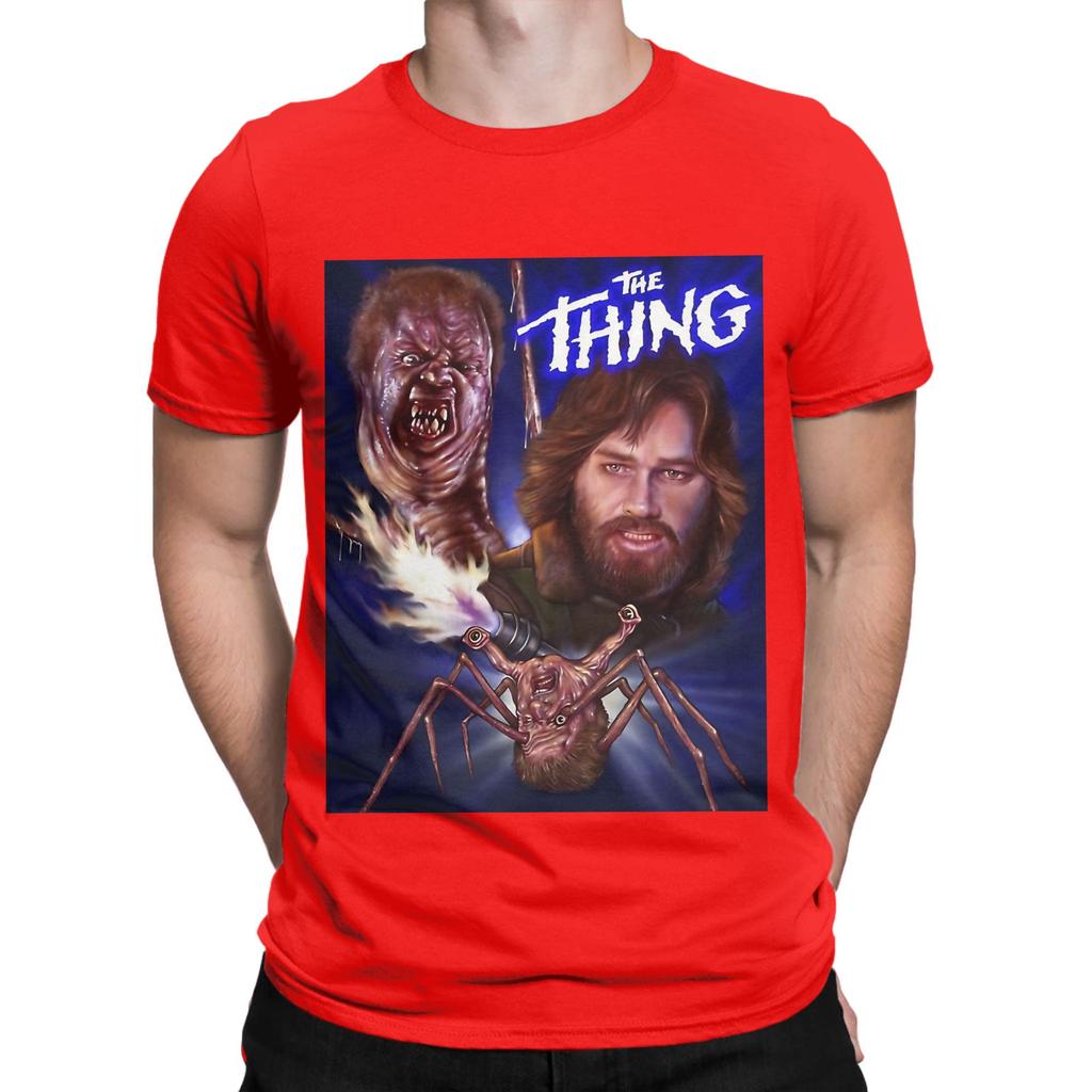 The Thing Poster Classic Novelty 100 Cotton TShirt the thing Tops Tees For Unisex