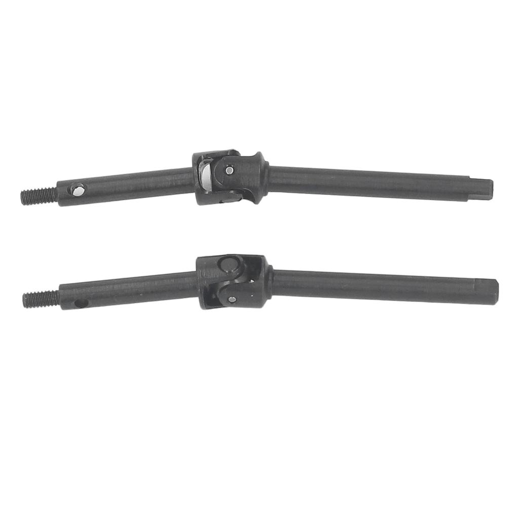 2pcs RC Car Front Rear Drive Shaft for Axial 124 for SCX24 C10 RC Car High Strength Steel RC Drive