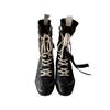 Cowhide Version~ Niche Design Round Head Leather Deep Mouth Casual Classic Western Boots Maillard Medium Boxing Boots