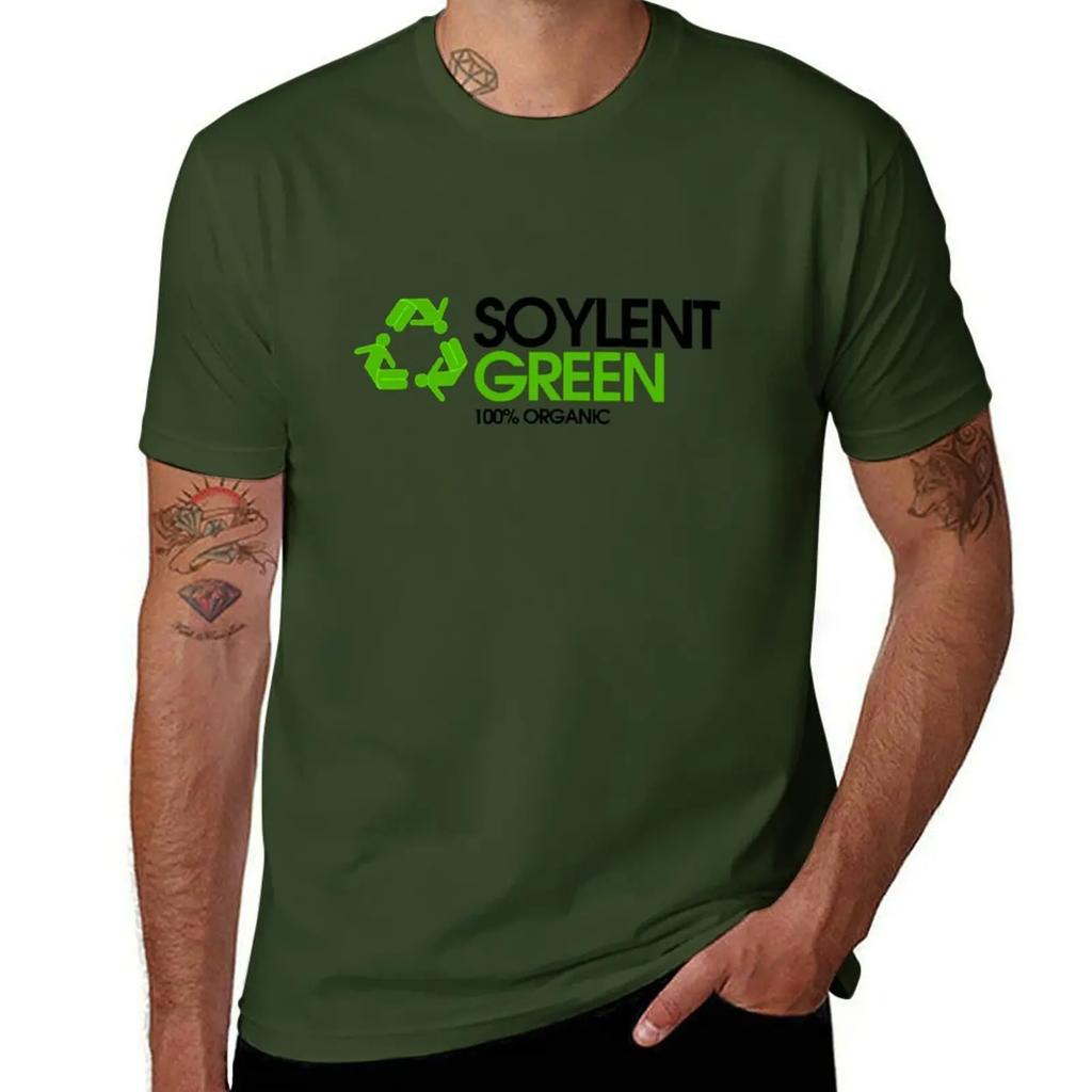 Soylent Green T-Shirt für Jungen, personalisierte Herren-Designerkleidung