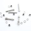 Hexagon Head Bolts and Lock Nuts Washers Set Stainless Steel Hex Head Screws With Locknut Kit Spring Washers M4 M5 M6 M8 M10 M12