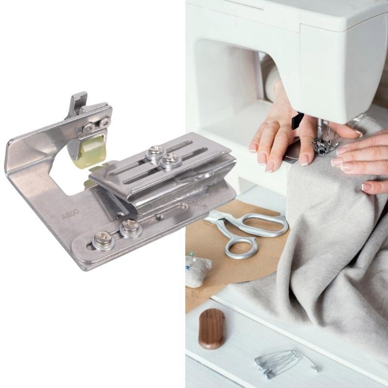  Sewing Machine Foot Attachment Flatbed Machines Double Layer Ruffling Presser Foot Adjustable Width For Straight Seams