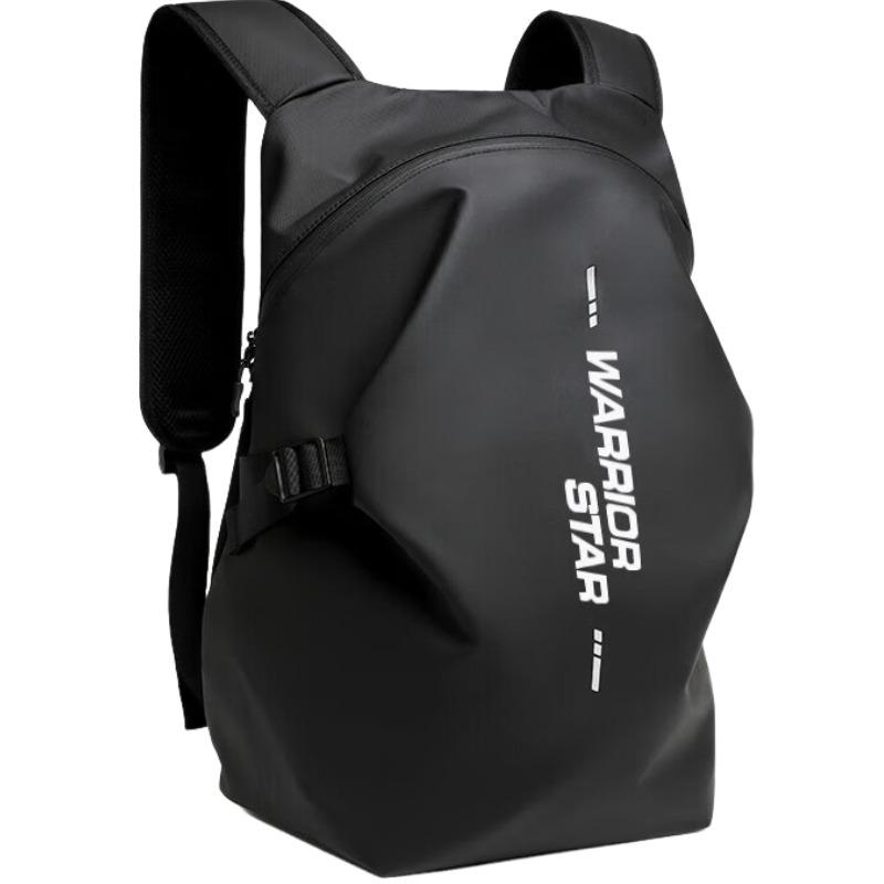 New Warrior Polyamide Backpack Unisex Black H23B06U5115401