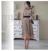 EightSTAR Dress Party Wedding with Guest Dress for Women in Their and 40s Women's Dress, Dress, After-Party Dress, All-Lace, A-Line, See-Through,