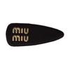 Logo Design Metal Hair Clip Women Accessories Black 5IF092_068