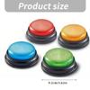 4Pcs Lighted Up Buzzer With Sound Effect For Classroom Participation Team Building Games And Interactive Study Groups