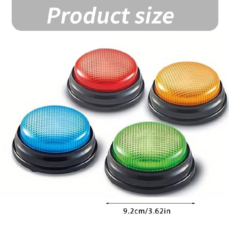 4Pcs Lighted Up Buzzer With Sound Effect For Classroom Participation Team Building Games And Interactive Study Groups