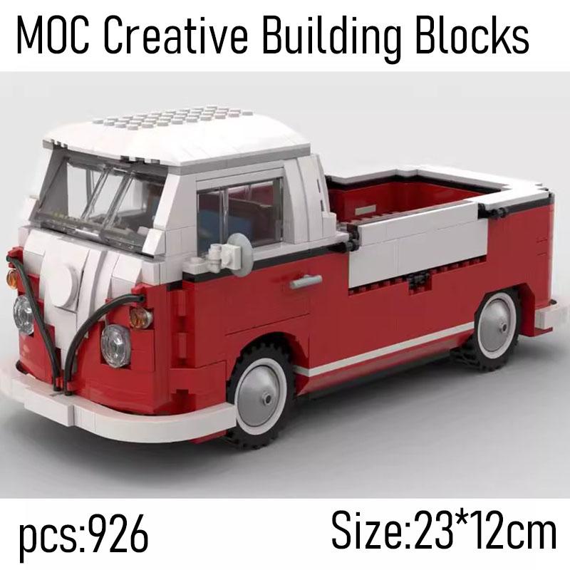 Нетоксичный пикап Moc Креативный пазл Строительный блок Модель Игрушка