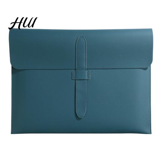 Document Pocket Faux Leather Bag Large Capacity Lightweight Waterproof Storage Pouch Organizer Business Students Portable File Holder with Secure королевский синий