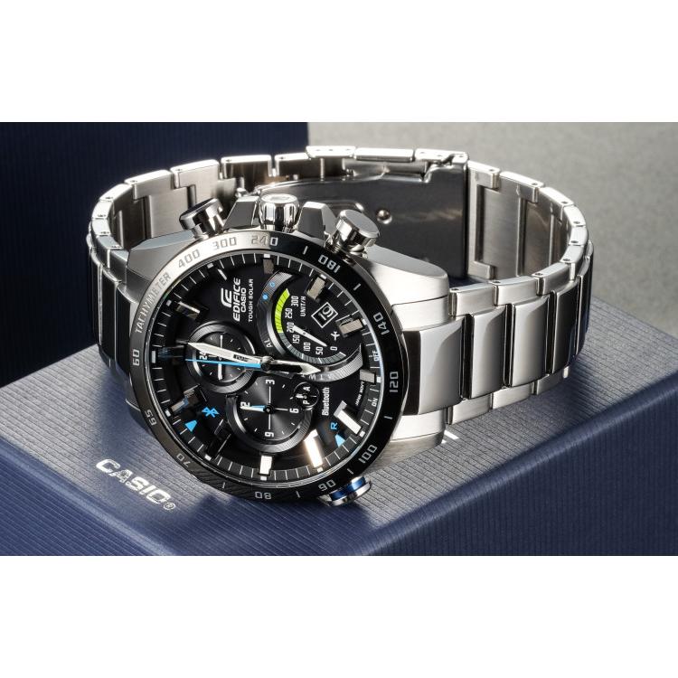 CASIO Men EDIFICE Black Watch EQB-501XYDB-1AMPR
