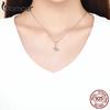 BAMOER Genuine 925 Sterling Silver Balloon Dog Pendant Animal Charms Fit for Charm Bracelets