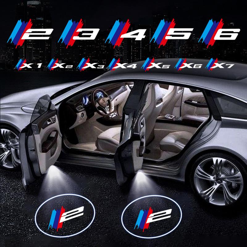 Car Projection Lamp Vehicle Doors Welcome Lights Decoration For BMW 2 3 4 5 6 series X1 X2 X3 X4 X5 X6 X7 F10 F20 F30 F40 F15 rvsh75