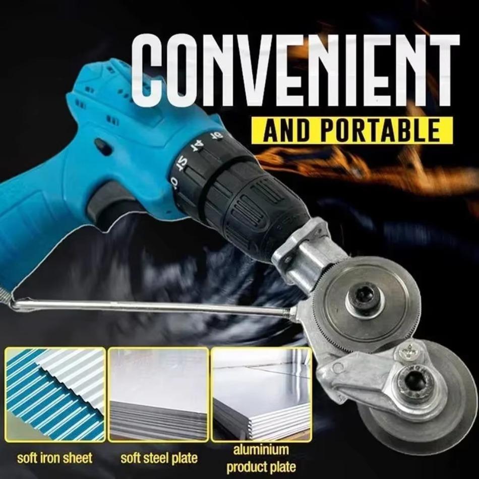 Handheld Electric Drill Board Cutter Electric Drill Converted To Iron Sheet Cutting Iron Sheet Cutting Tool Accessories
