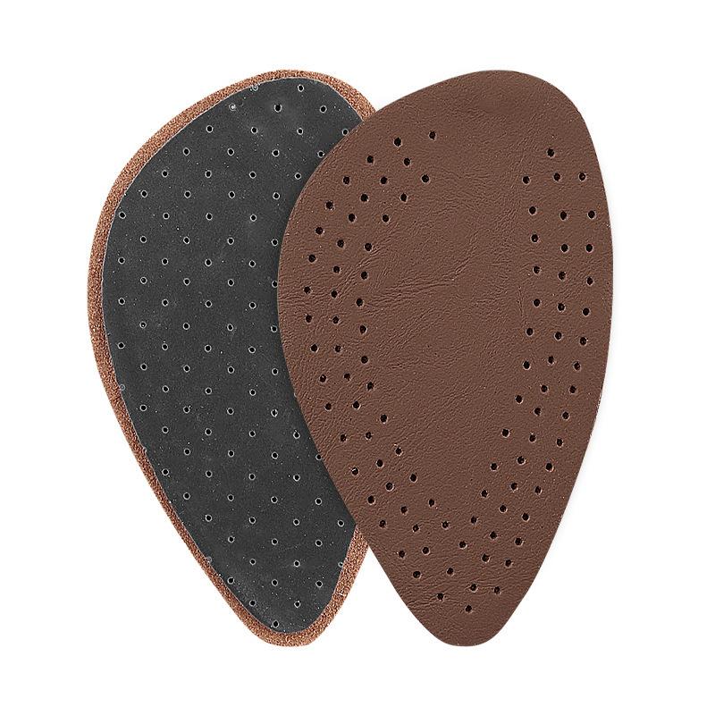 Pointed Leather Forefoot Pad, High Heels, Soft Shock-absorbing Half-size Pad, Soft Anti-wear Invisible Anti-slip Forefoot Pad for Men and Women