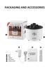 Large Capacity Volcano Bubble Ring Aroma Diffuser Humidifier with Crackle Design for Home Use