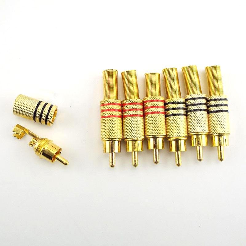 Позолоченный разъем RCA — фото 2