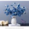 1 Branche Eucalyptus Artificiel à 3 Fourches avec Fruits Simulation Plante Verte Arrangement Floral Pour Mariage Décoration de Maison