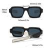 Vintage Square Luxury Brand Designer Big Frame Sunglasses Women For Men Trendy Sun Glasses Punk Hip Hop Candy Color Shades Uv400