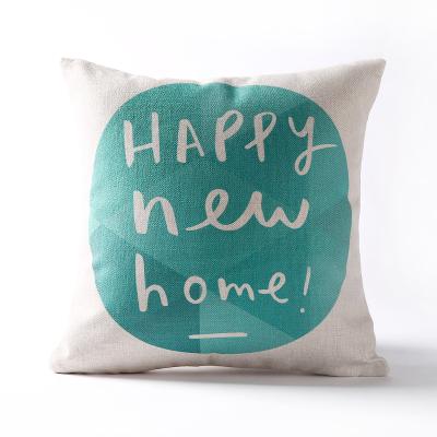 Nordic Fashion Black Geometry Pillow Cover Geometric Triangles Deer Cushion Home Decorative Pillowcase Office Sofa