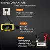 FOXSUR 12V 7A FBC1207E Universal Repair Car Battery Charger Intelligent Repair Motorcycle Charger for Lead Acid LiFePO4 Battery