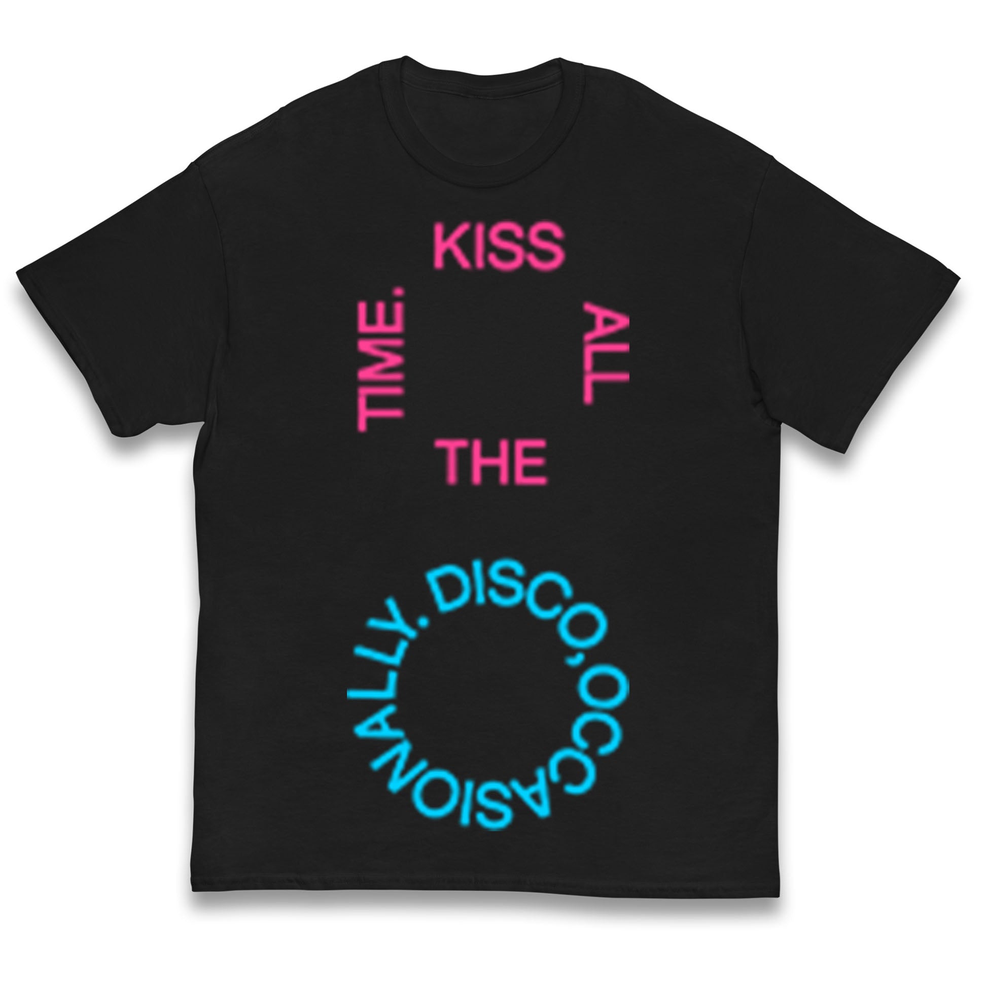 Kiss All The Time Disco Occasionally Kids T Shirt 150
