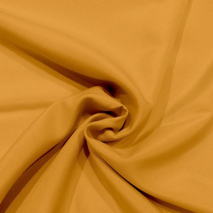Stain-resistant Rectangular Tablecloth 160X270 Cm ALIX Ochre, by Soleil d'Ocre