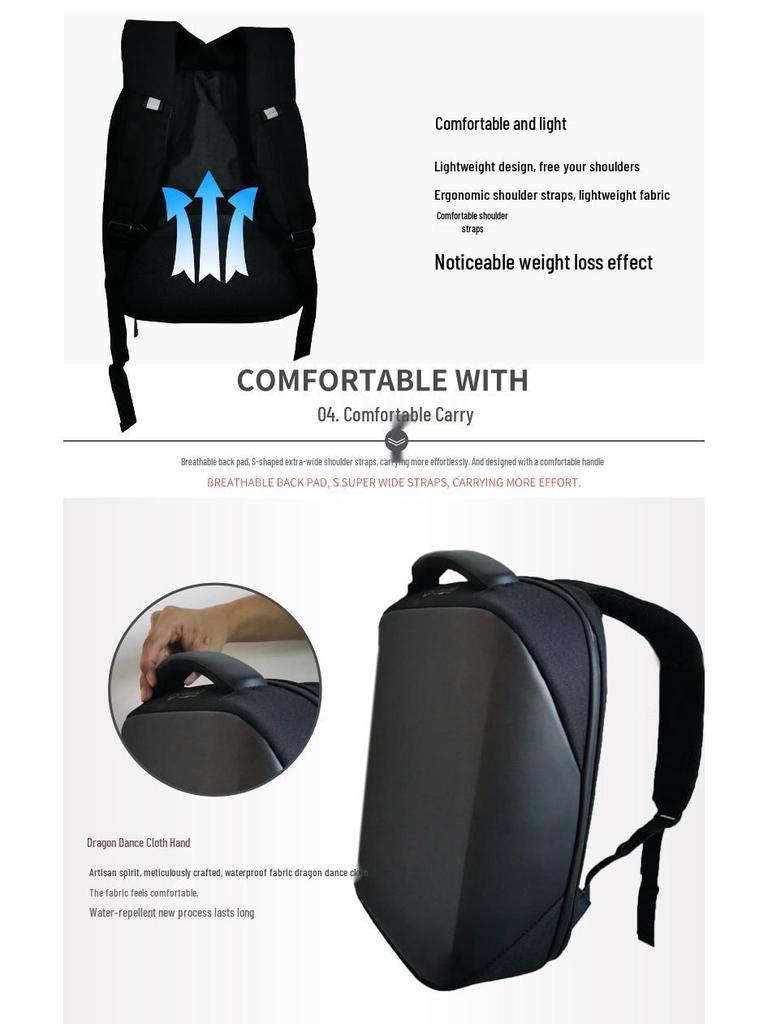 LED Werbe-Rucksack mit Display für Reisen & Outdoor-Bekleidung