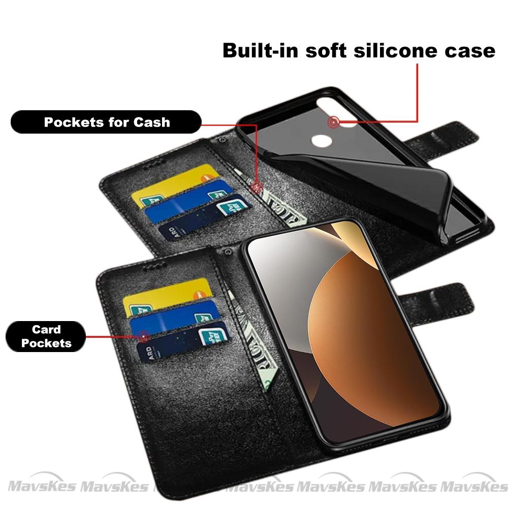 For Samsung Galaxy S25 Ultra Case Leather Wallet Flip Case For Samsung S25 Ultra Case SM-S938B Back Cover Printed Coque Fundas