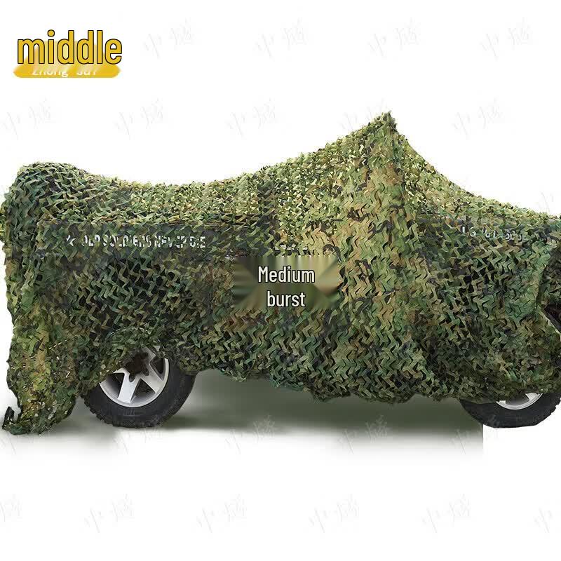 ZhongSui Double-Layer Green Camouflage Shade Net