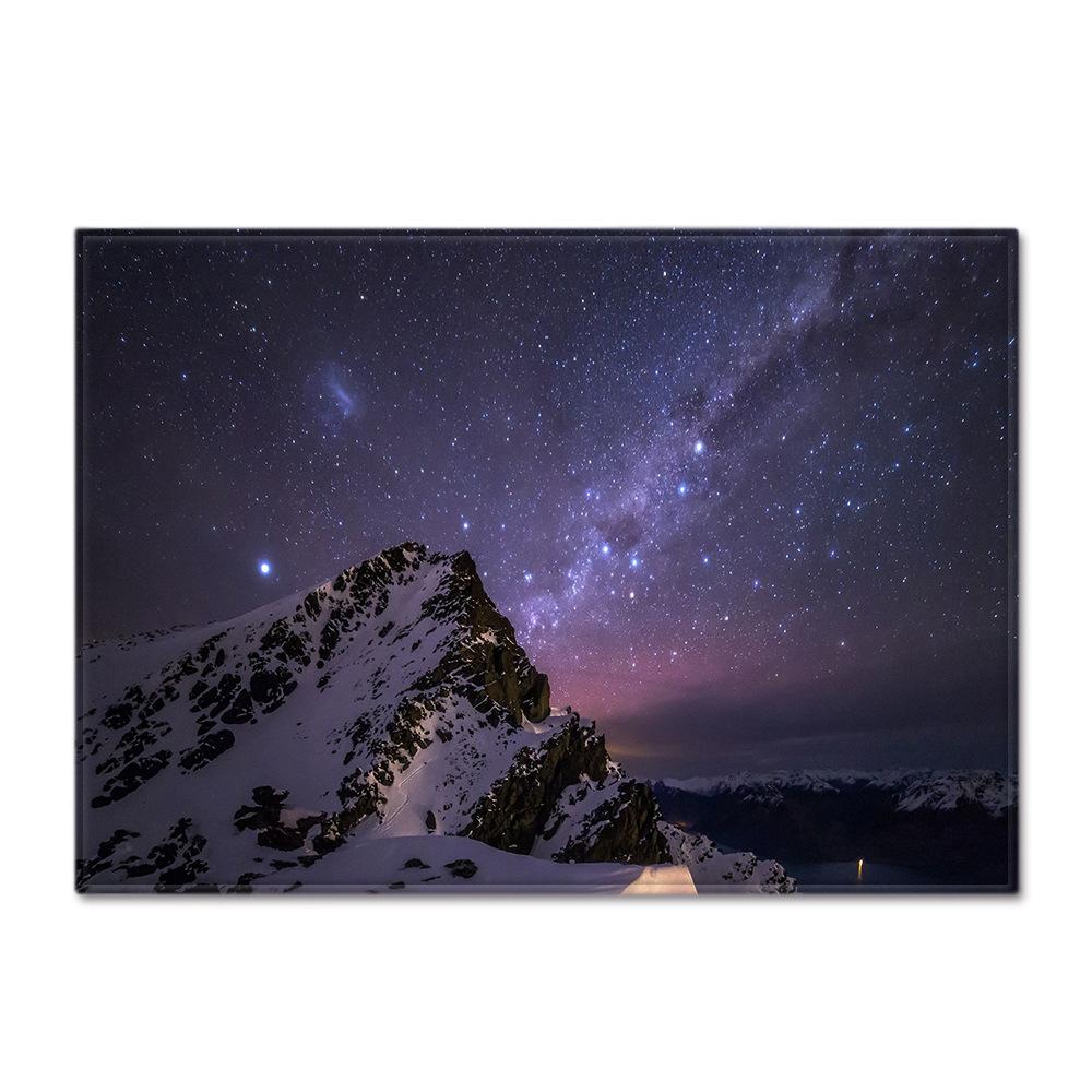 Starry Sky Carpet Feather Wind Bedroom Floor Mat